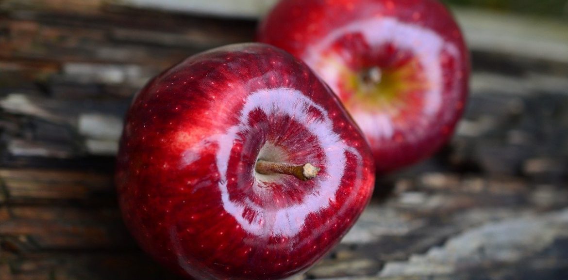 apples, red, pair