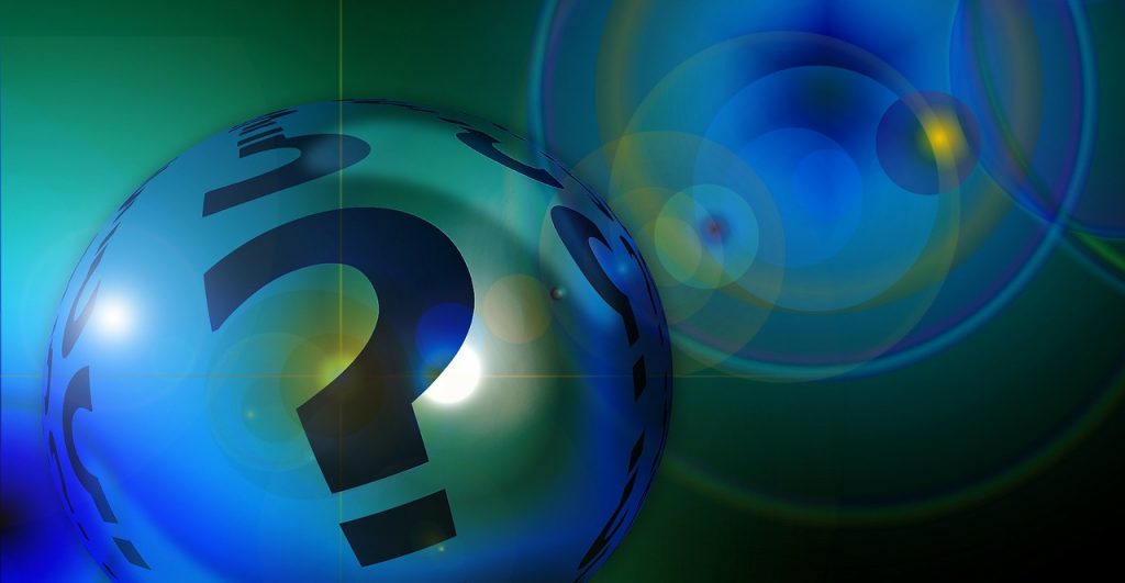 soap bubble, ball, question mark