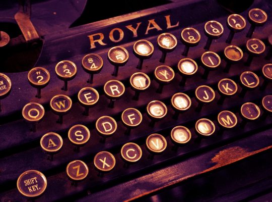 typewriter, vintage, write
